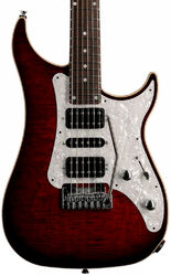 Guitare électrique métal Vigier                         Excalibur Speciaal HSH (RW) - Mysterious red