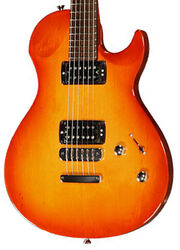 Guitare électrique single cut Vigier G.V. Rock HH Rosewood - Amber