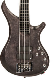 Basse électrique solid body Vigier                         Passion IV 5-String - Black diamond