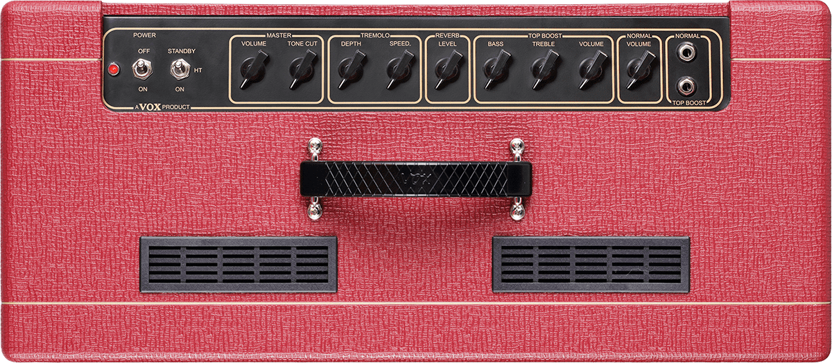 Vox Ac15c1 Limited Edition Classic Vintage Red - Ampli Guitare Électrique Combo - Variation 1