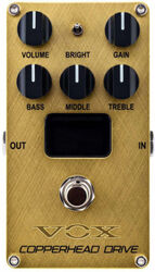 Pédale overdrive / distortion / fuzz Vox Copperhead Drive Valvenergy