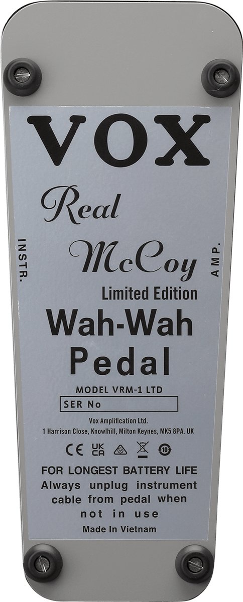Vox Vrm-1-ltd Real Mccoy Chrome Edition Wah - PÉdale Wah / Filtre - Variation 3
