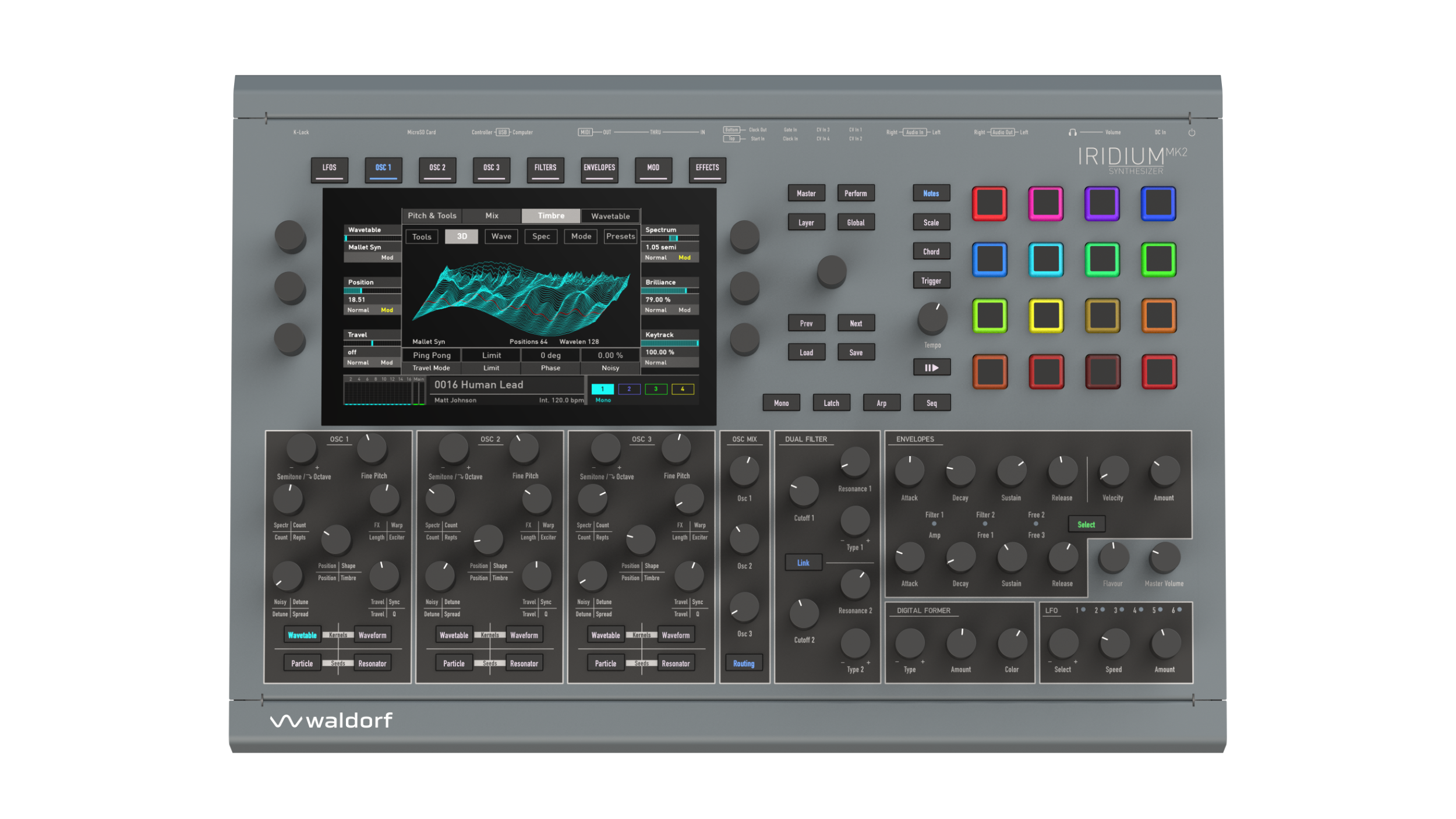 Waldorf Iridium Desktop Mk2 - Expandeur - Variation 1