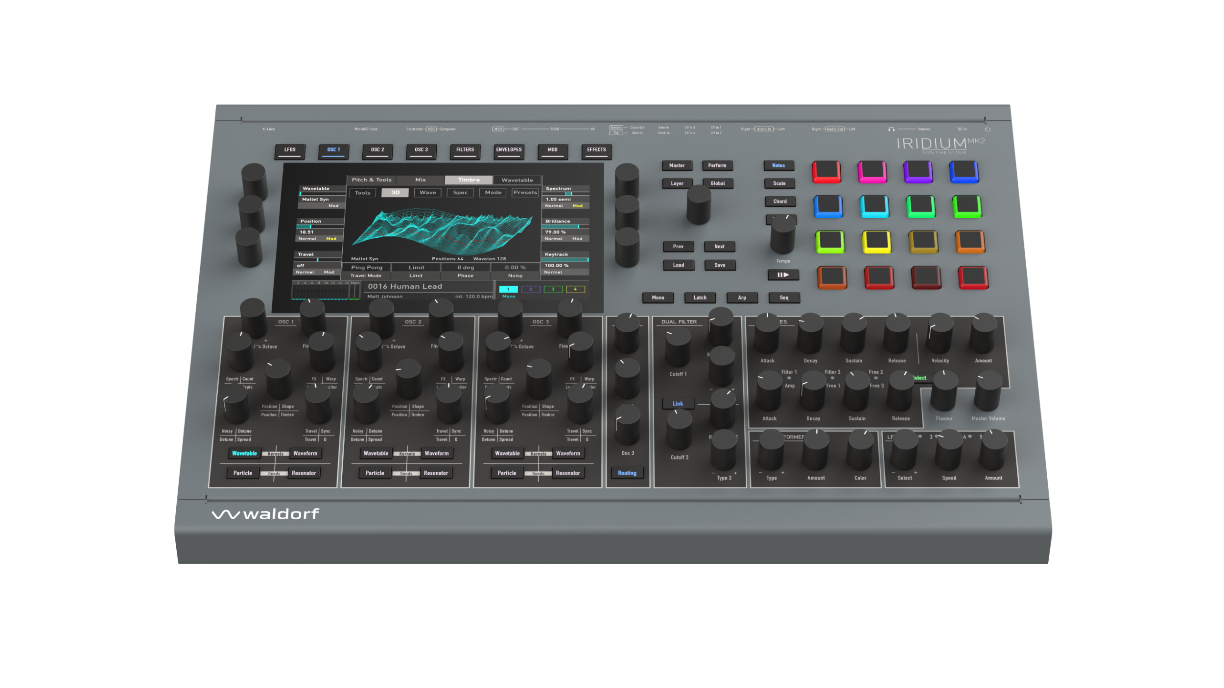 Waldorf Iridium Desktop Mk2 - Expandeur - Variation 5