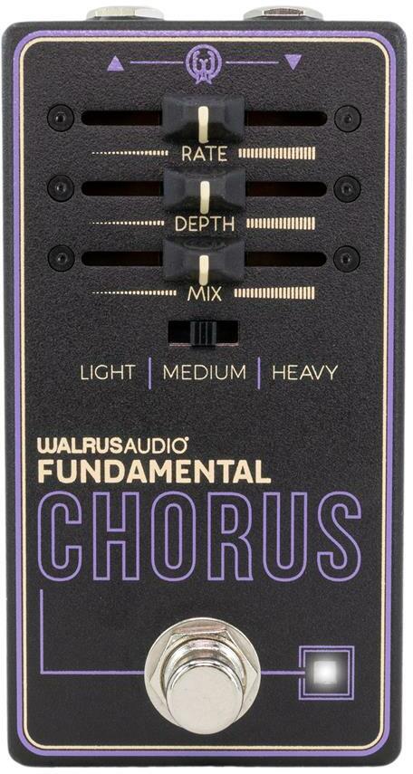 Walrus Fundamental Chorus - PÉdale Chorus / Flanger / Phaser / Tremolo - Main picture