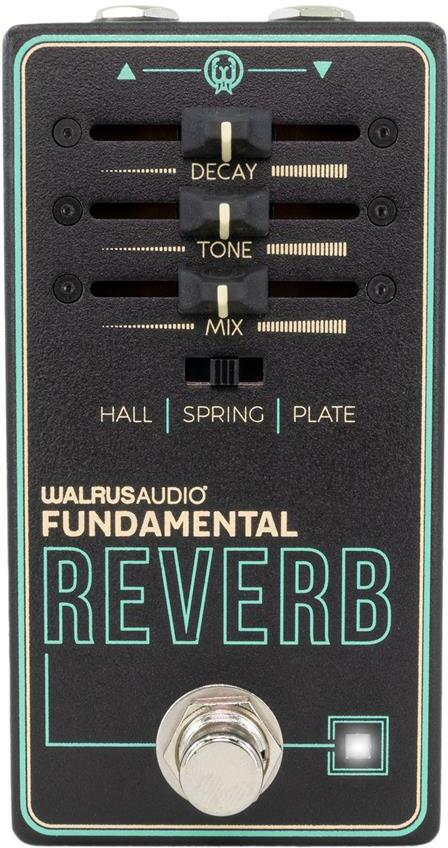 Walrus Fundamental Reverb - PÉdale Reverb / Delay / Echo - Main picture