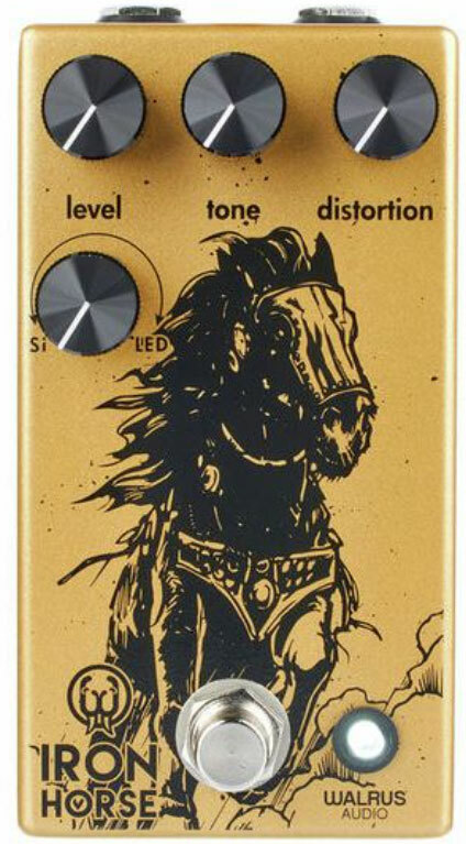 Walrus Iron Horse Lm308 Distortion V3 - PÉdale Overdrive / Distortion / Fuzz - Main picture