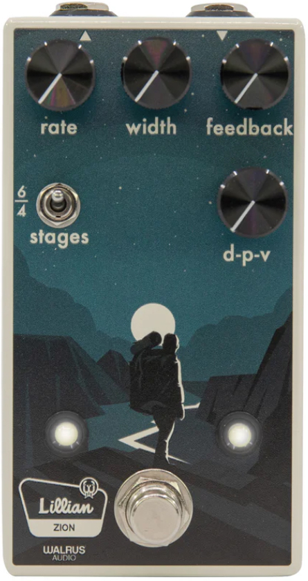Walrus Audio Lillian Multi Stage Analog Phaser National Park Ltd - PÉdale Chorus / Flanger / Phaser / Tremolo - Main picture