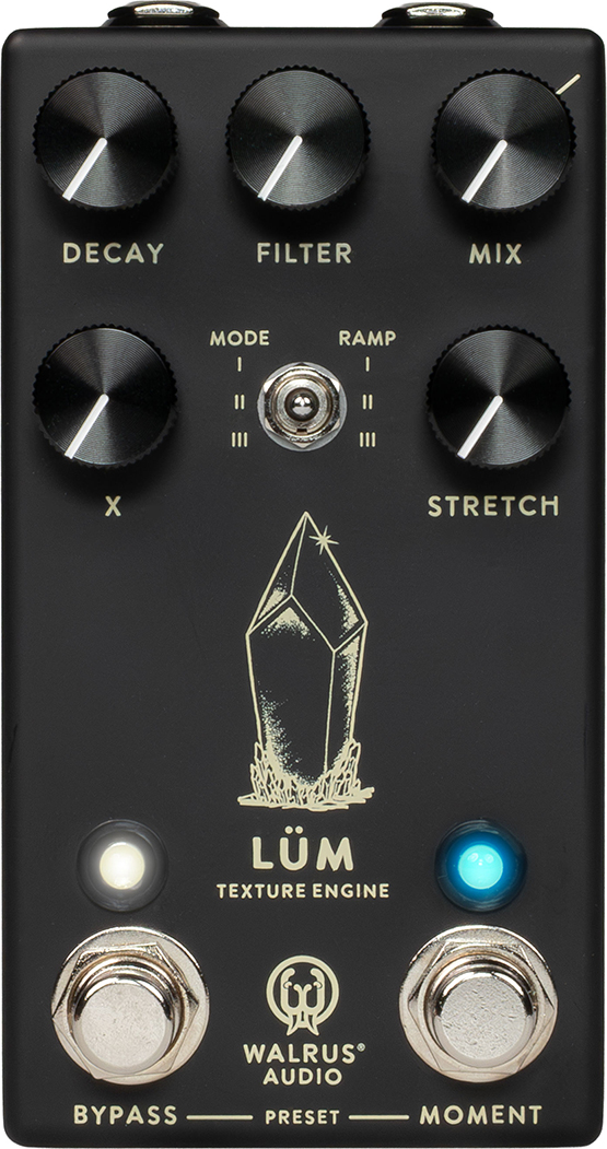 Walrus Audio Lum Black - PÉdale Reverb / Delay / Echo - Main picture