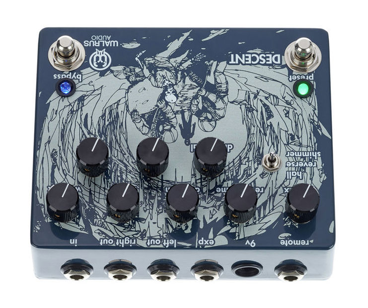 Walrus Descent - PÉdale Reverb / Delay / Echo - Variation 2