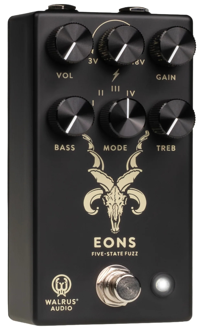 Walrus Audio Eons Five State Fuzz Black - PÉdale Overdrive / Distortion / Fuzz - Variation 1