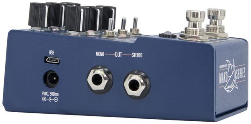 Walrus Mako M1 High Fidelity Modulation Machine - PÉdale Chorus / Flanger / Phaser / Tremolo - Variation 2