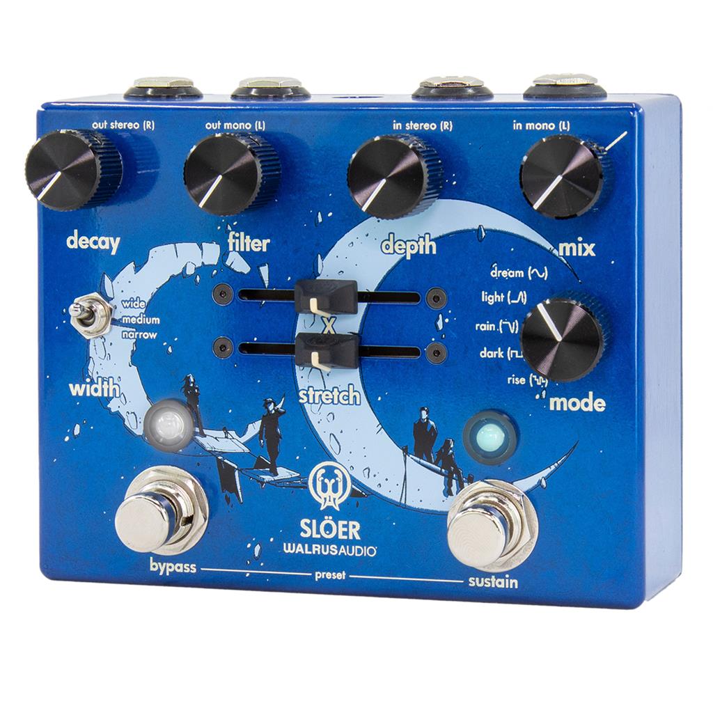 Walrus Sloer Stereo Ambient Reverb Blue - PÉdale Reverb / Delay / Echo - Variation 2