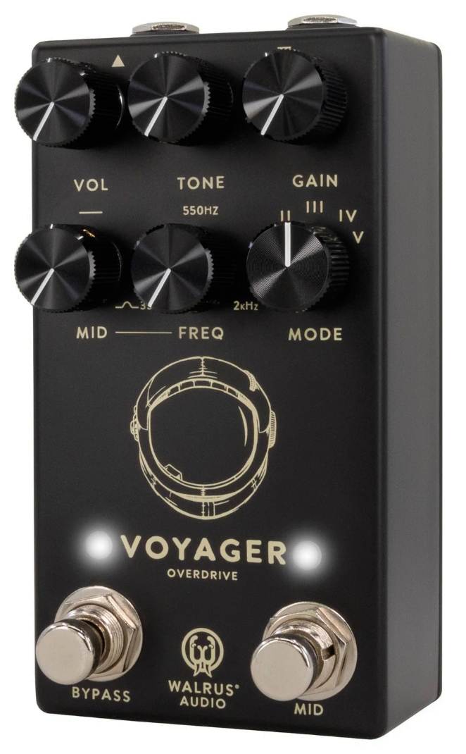 Walrus Audio Voyager Preamp/overdrive Mkii Black - PÉdale Overdrive / Distortion / Fuzz - Variation 1