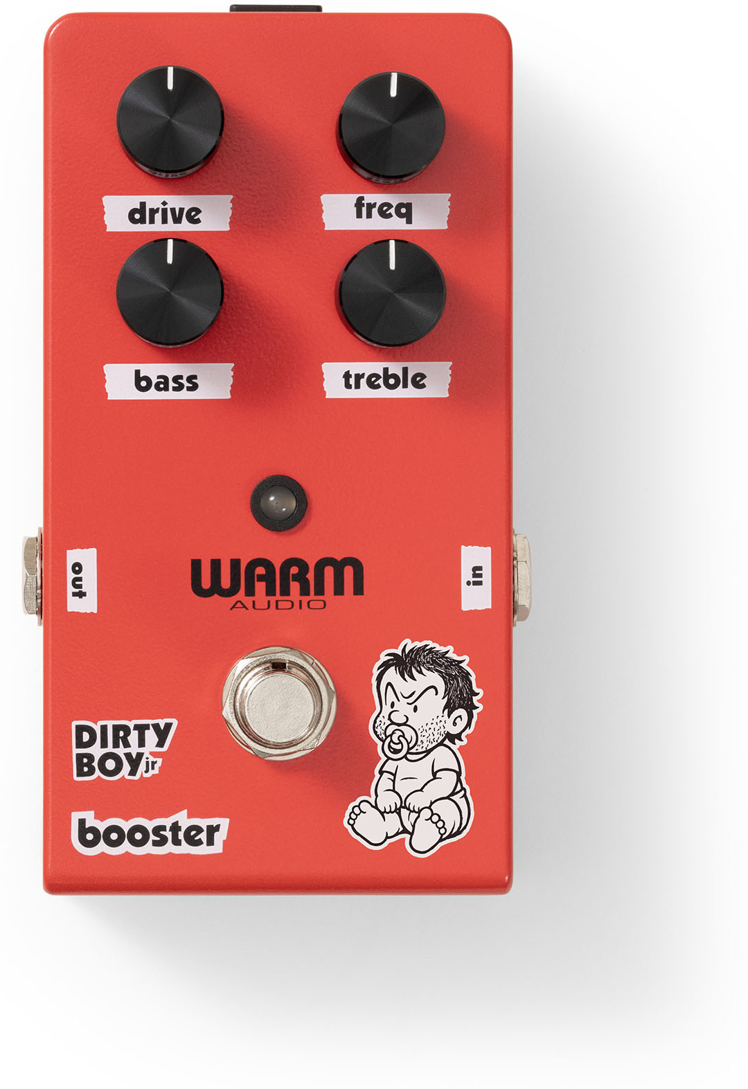 Warm Audio Dirty Boy Jr Booster - PÉdale Volume / Boost. / Expression - Main picture