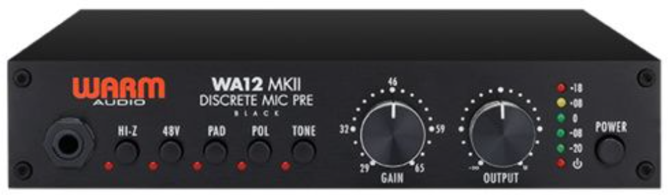 Warm Audio Wa 12 Mkii Black - PrÉampli - Main picture