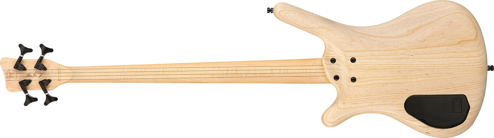 Warwick Corvette $$ 4c Teambuilt Pro Gps Ebony Top Ltd All Active Eb - Natural Oil Finish - Basse Électrique Solid Body - Variation 1