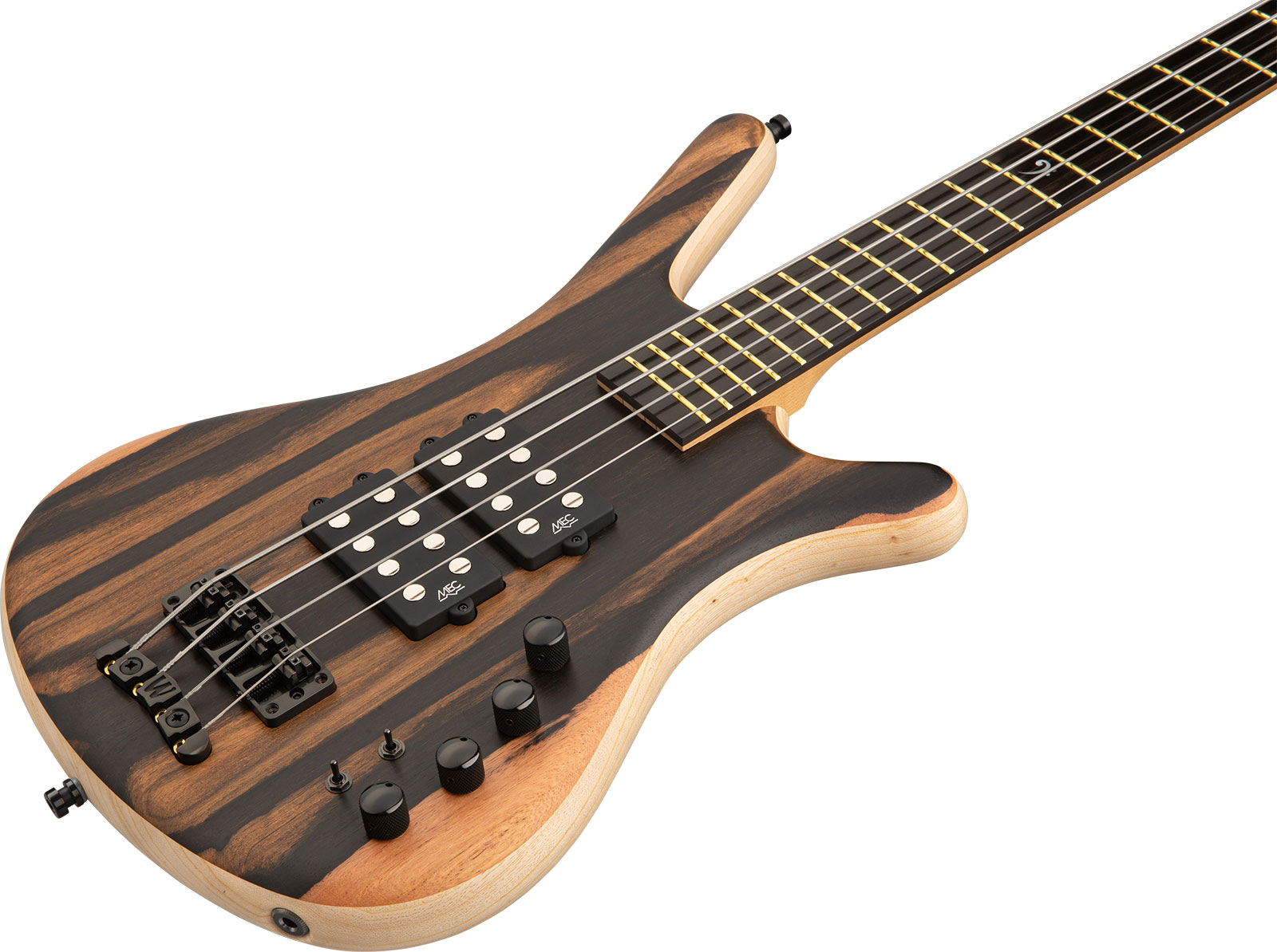Warwick Corvette $$ 4c Teambuilt Pro Gps Ebony Top Ltd All Active Eb - Natural Oil Finish - Basse Électrique Solid Body - Variation 2