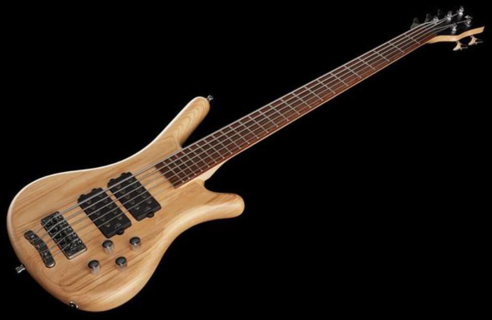 Warwick Corvette $$ 5c Rockbass Active Wen - Natural Trans. Satin - Basse Électrique Solid Body - Variation 1