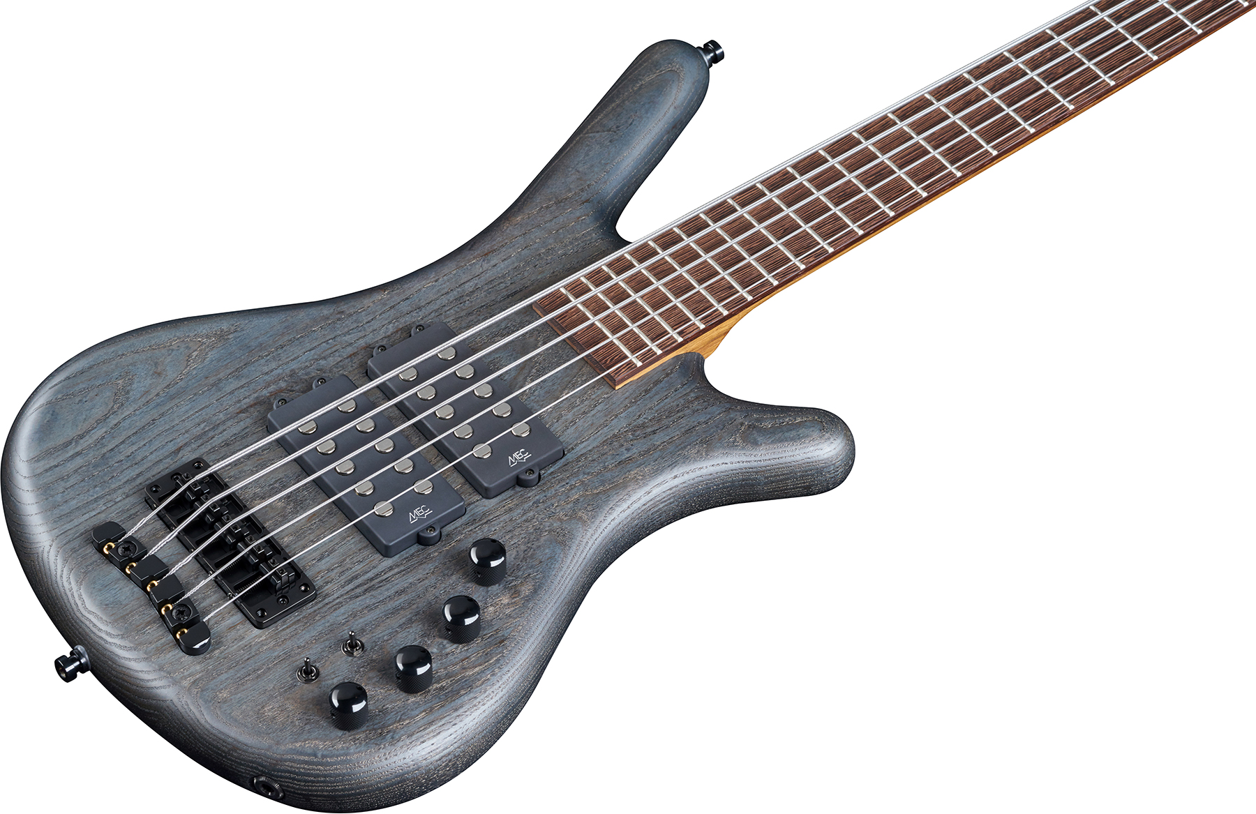 Warwick Corvette $$ 5c Teambuilt Pro Gps Active Wen - Nirvana Black Trans. Satin - Basse Électrique Solid Body - Variation 2