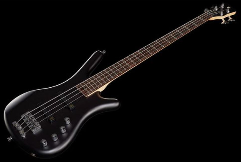 Warwick Corvette Basic 4c Rockbass Active Wen - Nirvana Black Satin - Basse Électrique Solid Body - Variation 2