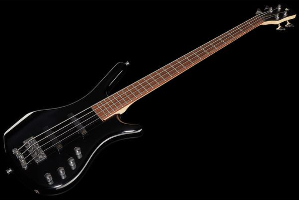 Warwick Corvette Basic 4c Rockbass Active Wen - Solid Black - Basse Électrique Solid Body - Variation 2