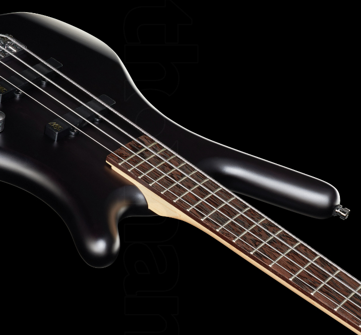 Warwick Corvette Basic 4c Rockbass Active Wen - Nirvana Black Satin - Basse Électrique Solid Body - Variation 4