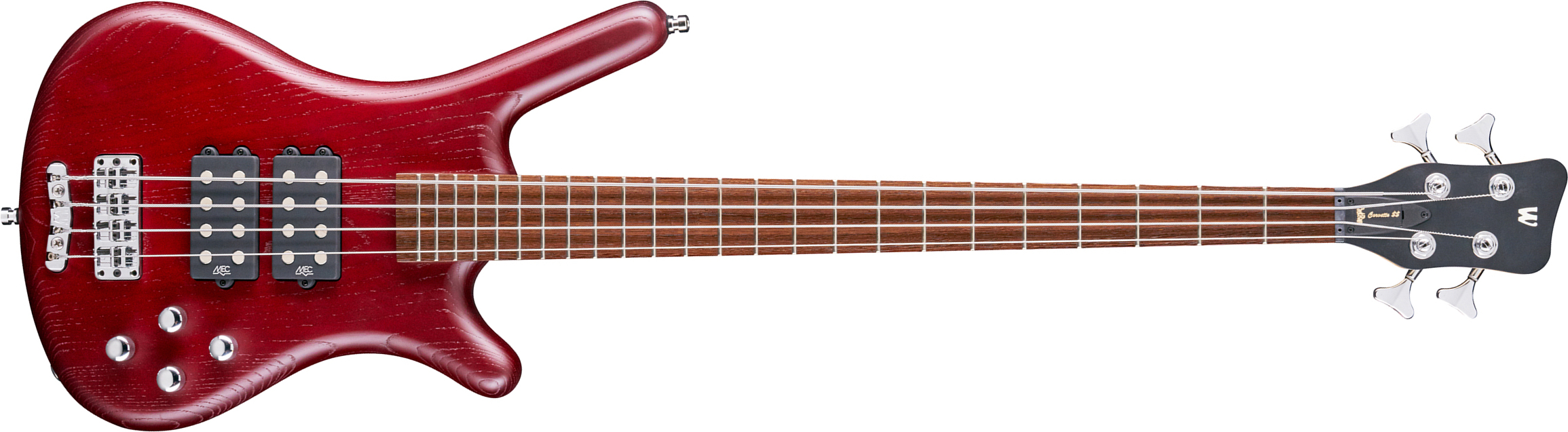 Warwick Corvette $$ 4c Rockbass Active Wen - Burgundy Red Satin - Basse Électrique Solid Body - Main picture