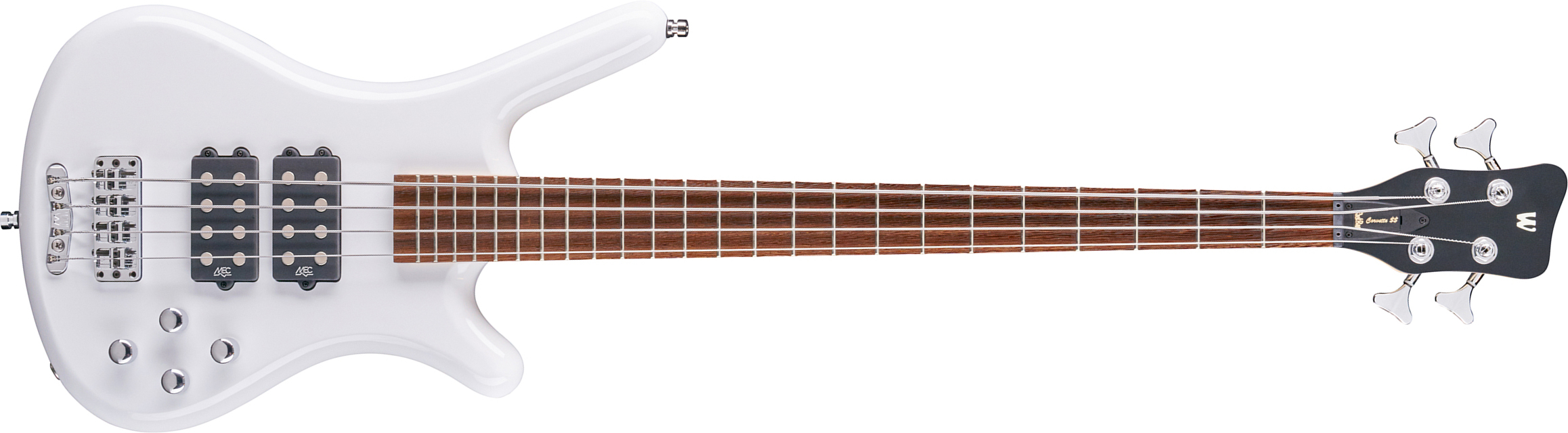 Warwick Corvette $$ 4c Rockbass Active Wen - Solid White - Basse Électrique Solid Body - Main picture