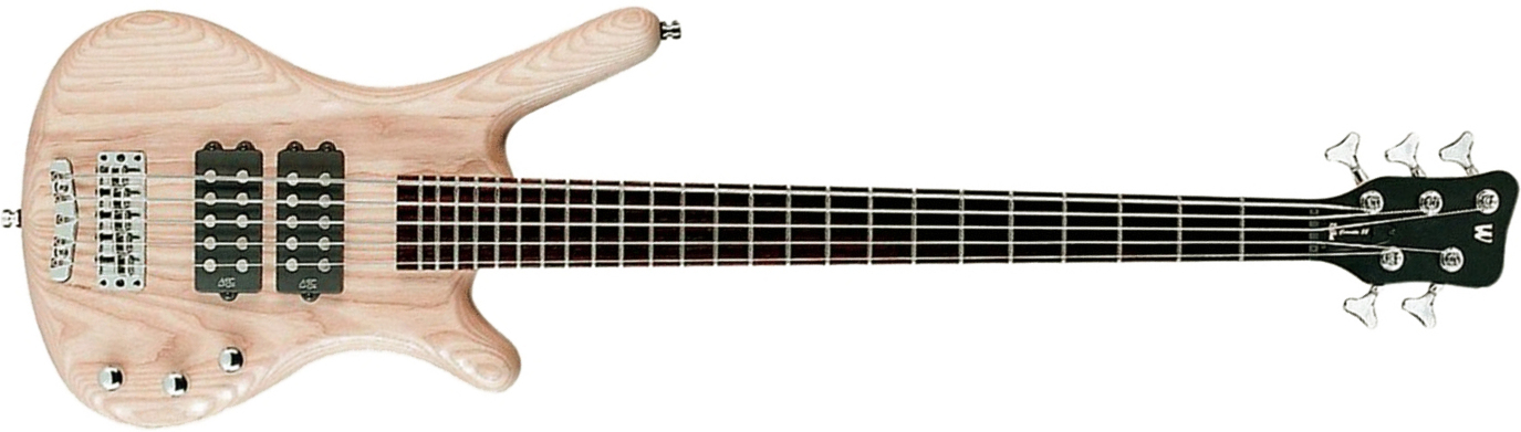 Warwick Corvette $$ 5c Rockbass Active Wen - Natural Trans. Satin - Basse Électrique Solid Body - Main picture