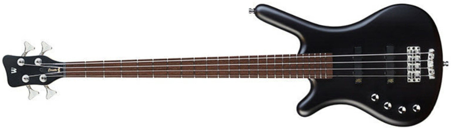 Warwick Corvette Basic 4c Lh Rockbass Gaucher Active Wen - Nirvana Black Trans. Satin - Basse Électrique Solid Body - Main picture