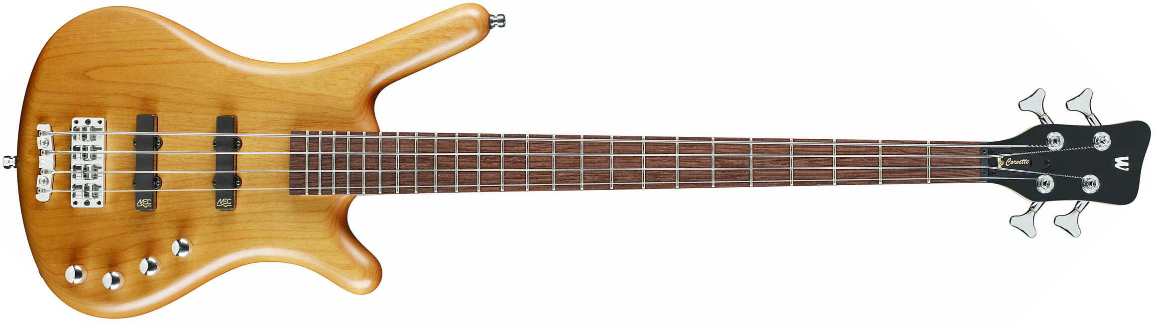 Warwick Corvette Basic 4c Rockbass Active Wen - Honey Violin Satin - Basse Électrique Solid Body - Main picture