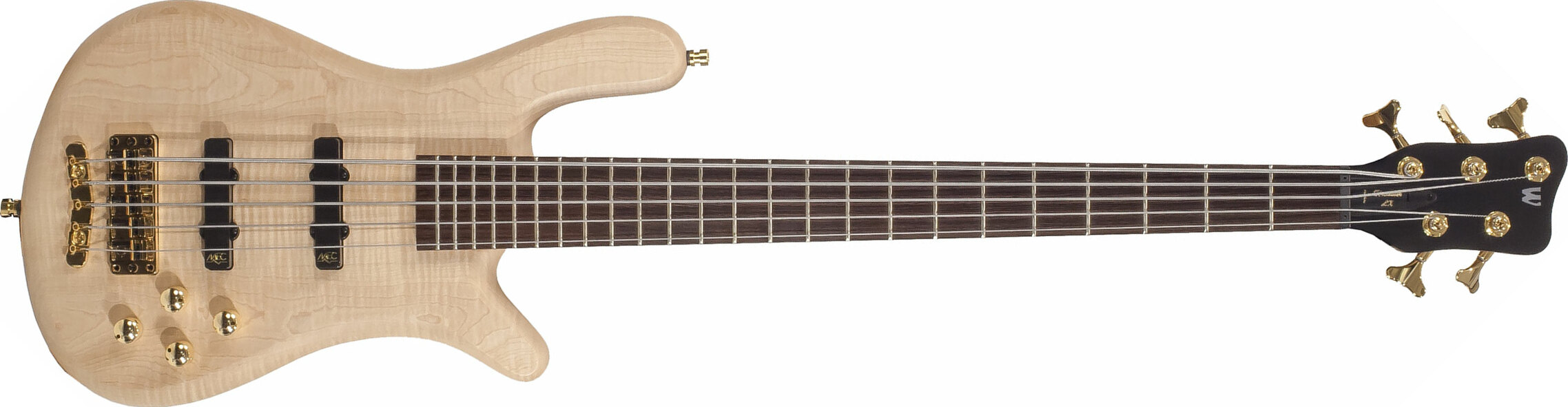 Warwick Streamer Lx 5 Gps Wen +housse - Natural Satin - Basse Électrique Solid Body - Main picture