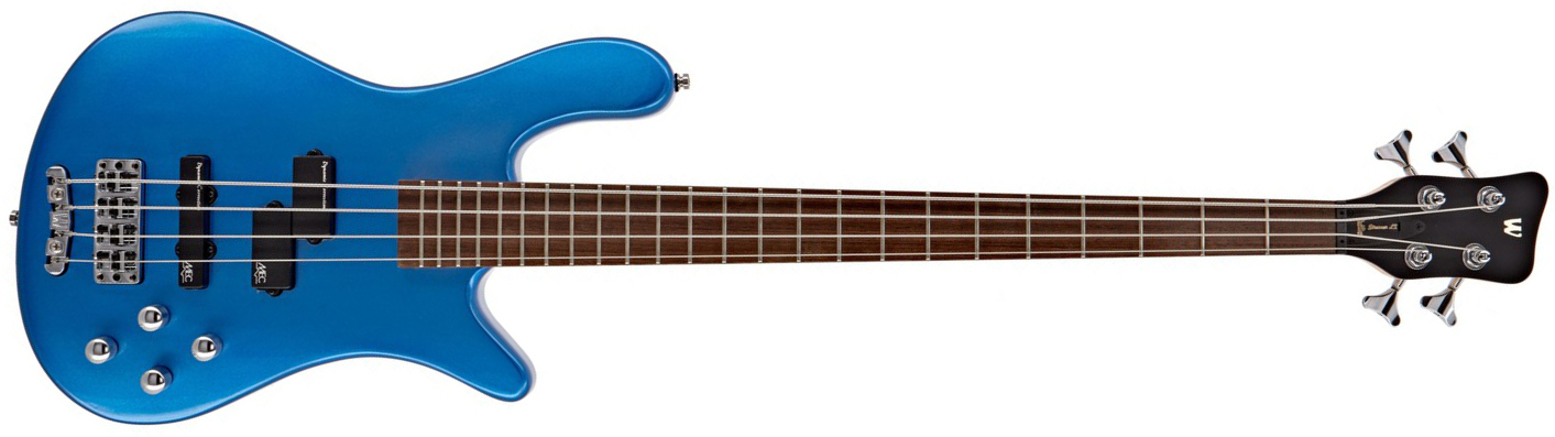 Warwick Streamer Lx4 Rockbass Active Wen - Solid Blue Metallic - Basse Électrique Solid Body - Main picture