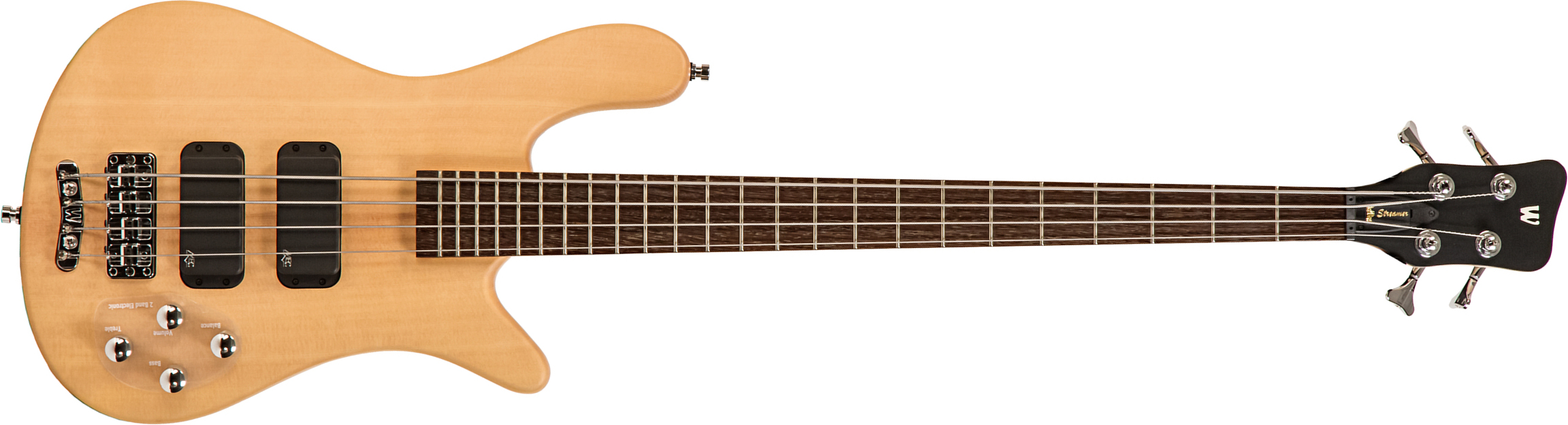 Warwick Streamer Standard Rockbass 4c Active Wen - Natural Satin - Basse Électrique Solid Body - Main picture