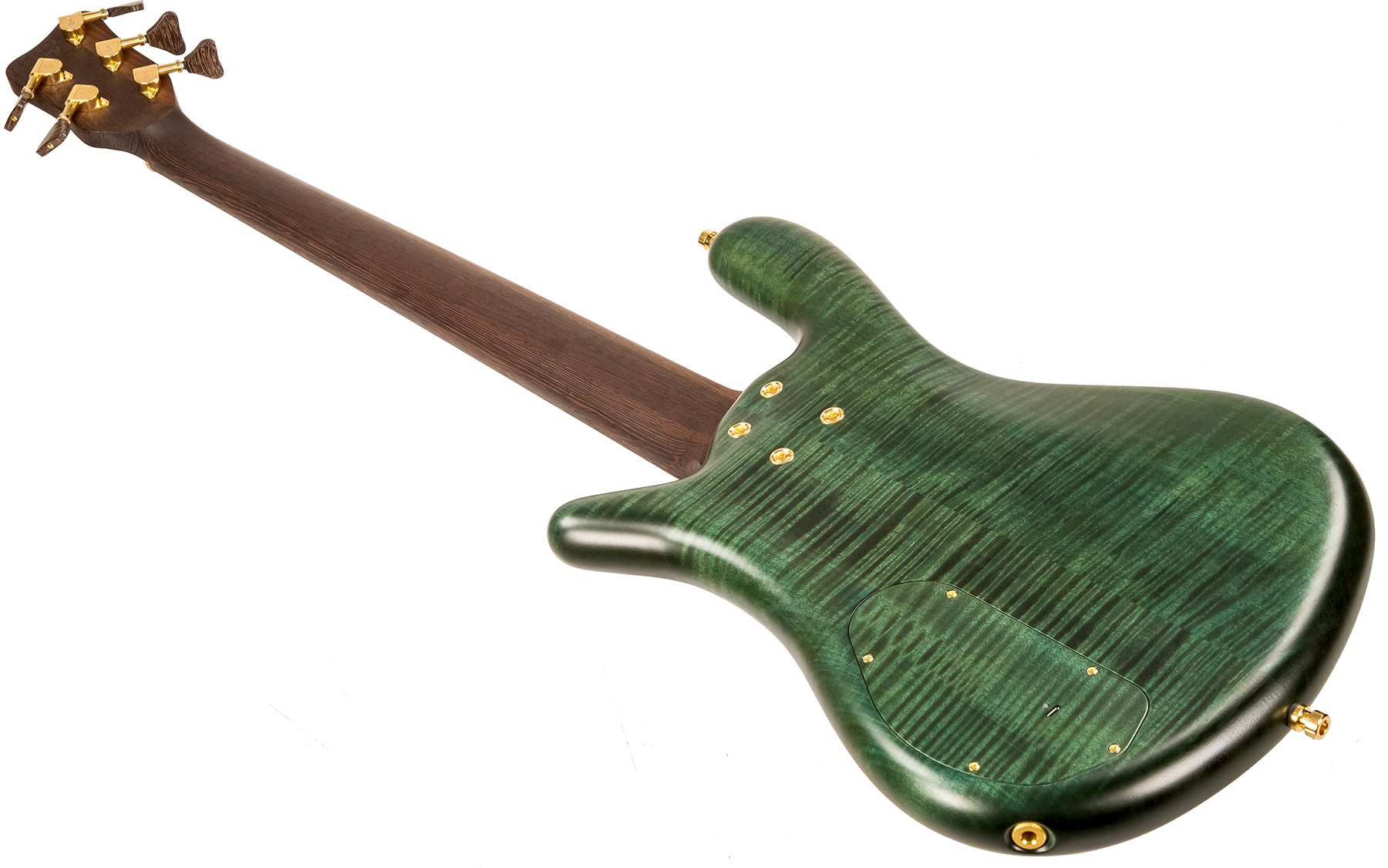 Warwick Custom Shop Streamer Lx 5-strings - Petrol Green Trans Satin - Basse Électrique Solid Body - Variation 3