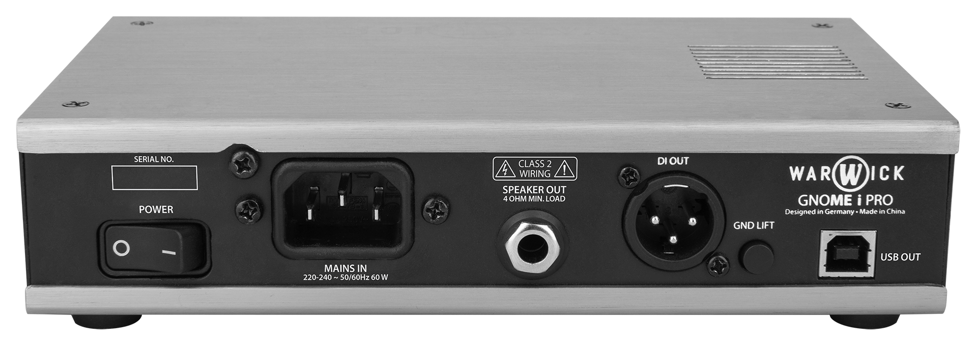 Warwick Gnome I Pro Usb  280w - TÊte Ampli Basse - Variation 1