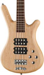 Basse électrique solid body Warwick Rockbass Corvette $$ - Natural satin