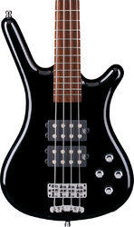 Basse électrique solid body Warwick Rockbass Corvette $$ - Solid black