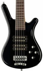 Basse électrique solid body Warwick Rockbass Corvette $$ 5-String - Solid black