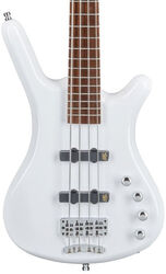 Basse électrique solid body Warwick Rockbass Corvette Basic - Solid white