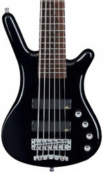 Basse électrique solid body Warwick Rockbass Corvette Basic 6-String - Solid black