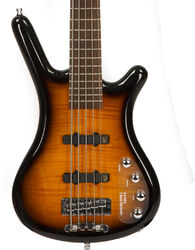 Basse électrique solid body Warwick Rockbass Corvette Classic 5-String - Almond sunburst