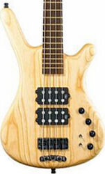 Basse électrique solid body Warwick Corvette $$ double buck - Natural