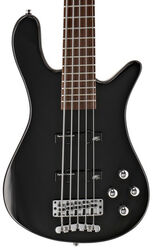 Basse électrique solid body Warwick Rockbass Streamer LX 5-String - Solid black