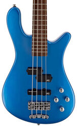 Basse électrique solid body Warwick Rockbass Streamer LX 4 String - Solid blue metallic