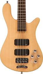 Basse électrique solid body Warwick Rockbass Streamer Standard 4 String - Natural satin