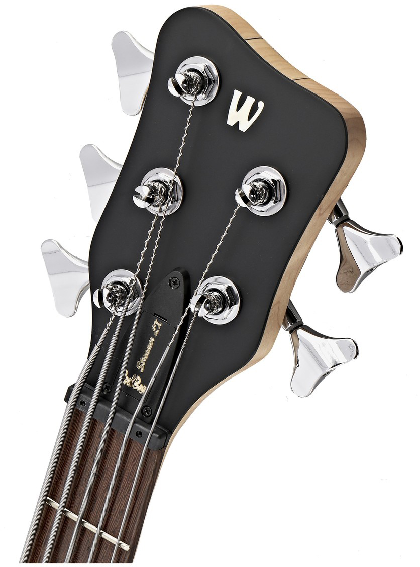 Warwick Streamer Lx 5c Rockbass Active Wen - Solid Black - Basse Électrique Solid Body - Variation 4