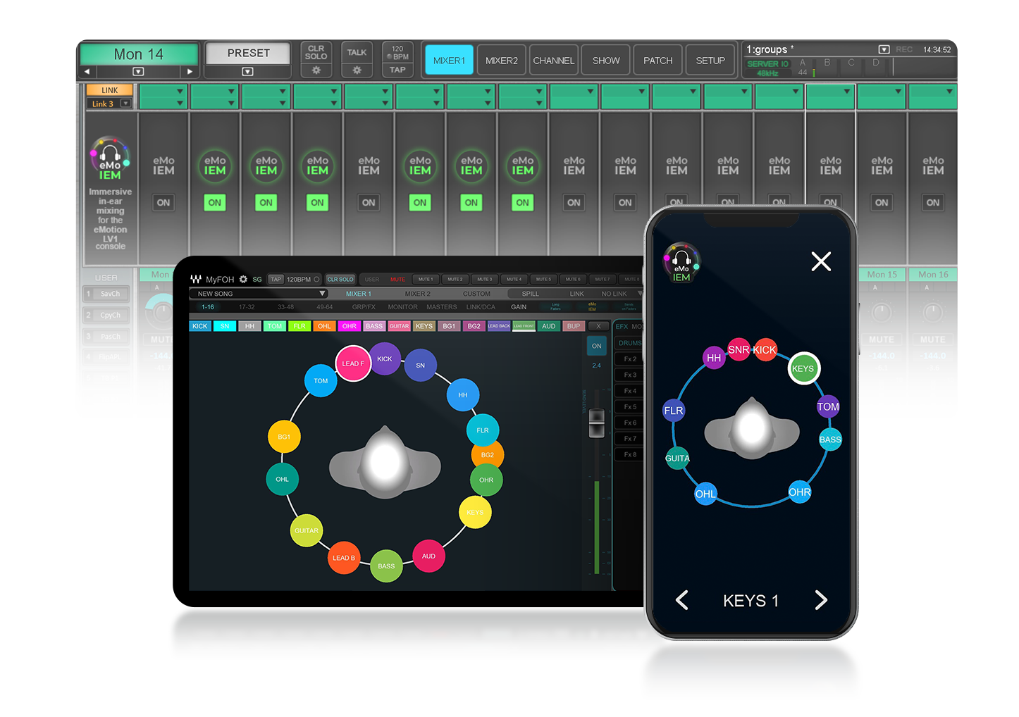 Waves Lv1 Classic - Table De Mixage NumÉrique - Variation 3