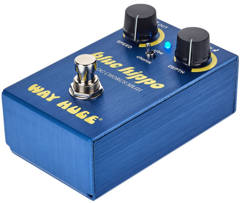 Way Huge Smalls Blue Hippo Analog Chorus Mkiii Wm61 - PÉdale Chorus / Flanger / Phaser / Tremolo - Variation 1